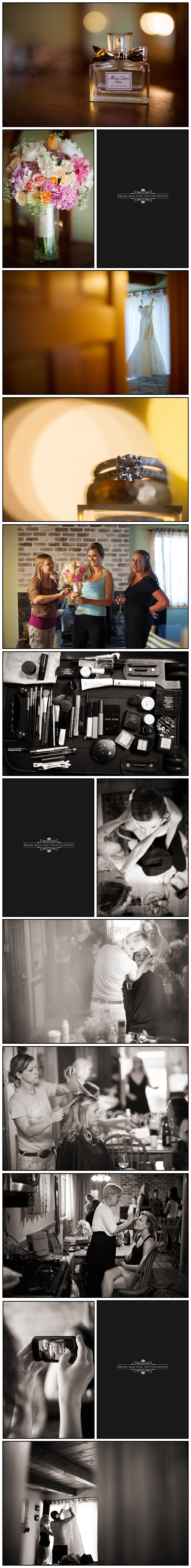 Bride Getting Ready in Lake Tahoe at Ehrman Mansion at Sugar Pine Point 1